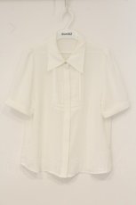 画像1: an another angelus / ピンタックヨークリボン付きシャツ F シロ O-26-06-18-046-CA-BL-OW-OS (1)