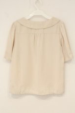 画像4: an another angelus / ローズ刺繍開衿ブラウス F ベージュ O-26-06-18-051-CA-BL-OW-OS (4)