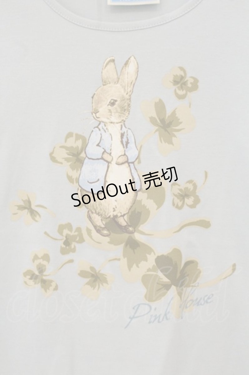 画像2: PINK HOUSE / ピーターラビットプリントTシャツ  サックス O-26-06-18-005-LO-TO-IG-OS (2)