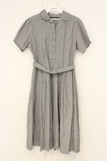 画像1: an another angelus / フロントピンタック使い開衿ワンピース F クロ O-26-06-18-061-CA-OP-OW-OS (1)