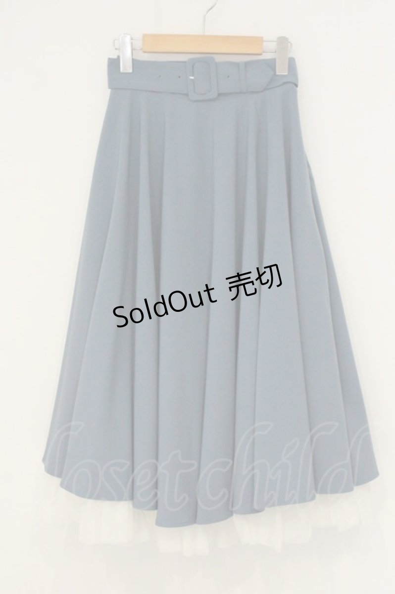 画像1: an another angelus / パニエサーキュラースカート F ブルー O-26-06-18-067-CA-SK-OW-OS (1)