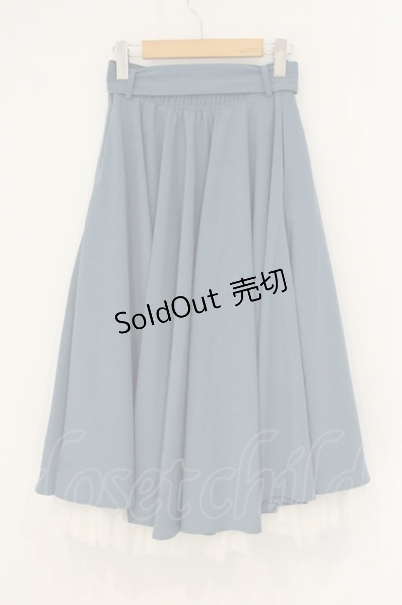 画像4: an another angelus / パニエサーキュラースカート F ブルー O-26-06-18-067-CA-SK-OW-OS (4)