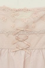 画像2: PINK HOUSE / フラワーレース使いカットソーキャミソール  ピンク O-26-06-18-082-LO-TO-IG-OS (2)
