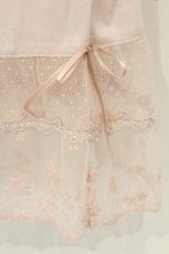 画像3: PINK HOUSE / フラワーレース使いカットソーキャミソール  ピンク O-26-06-18-082-LO-TO-IG-OS (3)