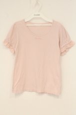 画像1: PINK HOUSE / ロゴ半袖カットソー 3(M) ピンク O-26-06-18-084-LO-TO-IG-OS (1)