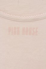 画像2: PINK HOUSE / ロゴ半袖カットソー 3(M) ピンク O-26-06-18-084-LO-TO-IG-OS (2)