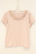 画像1: PINK HOUSE / 3つリボンTシャツ 3(M) ピンク O-26-06-18-086-LO-TO-IG-OS (1)