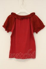 画像4: PINK HOUSE / ローンパフスリーブTシャツ  アカ O-26-06-18-088-LO-TS-IG-OS (4)