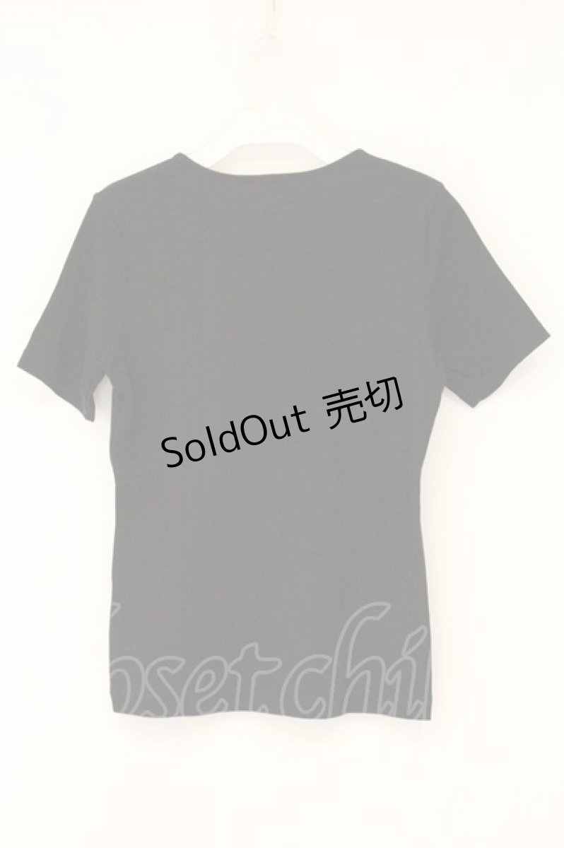画像3: PINK HOUSE / うさぎネームパッチTシャツ 3(M) クロ O-26-06-18-090-LO-TS-IG-OS (3)