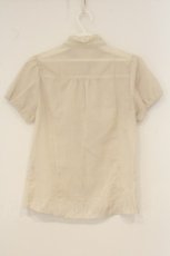 画像3: axes femme / シャドーストライプドット半袖ブラウス M アイボリー O-26-06-18-017-AX-BL-IG-OS (3)