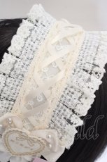 画像2: m petit by misako / AM*NIPLヘッドドレス  アイボリー O-26-06-19-007-LO-AC-OW-OS (2)