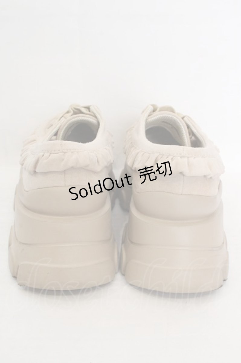 画像3: merry jenny / Sugary frill Loafer　ローファー L ベージュ O-26-06-19-051-LO-SH-OW-ZT773 (3)