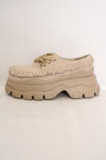 画像6: merry jenny / Sugary frill Loafer　ローファー L ベージュ O-26-06-19-051-LO-SH-OW-OS (6)