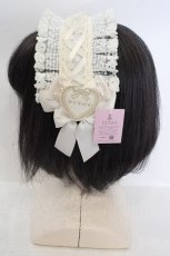 画像3: m petit by misako / AM*NIPLヘッドドレス  アイボリー O-26-06-19-007-LO-AC-OW-OS (3)