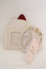 画像2: Maison de FLEUR / フレーズカードケース  シロ O-26-06-19-058-LO-ZA-OW-OS (2)
