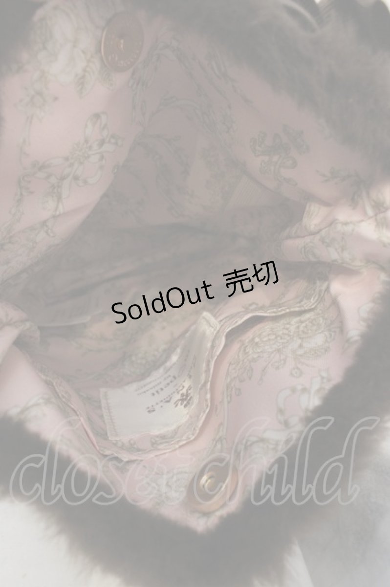 画像3: m petit by misako / NINA'S ファーショルダーバッグ  ブラウン O-26-06-19-062-LO-BG-IG-ZT688 (3)
