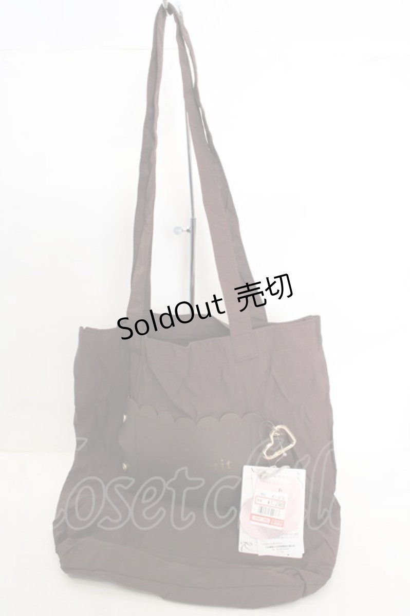 画像2: m petit by misako / AM*ショッピングバッグB  ブラウン O-26-06-19-063-LO-BG-IG-OS (2)