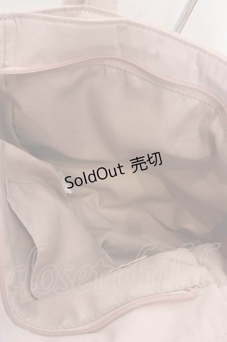 画像3: Maison de FLEUR / 撥水加工3ルーム2Wayトートバッグ  ピンク O-26-06-19-067-LO-BG-OW-OS (3)