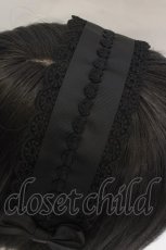 画像2: m petit by misako / TT*AMヘッドドレス  クロ O-26-06-19-009-LO-AC-OW-OS (2)
