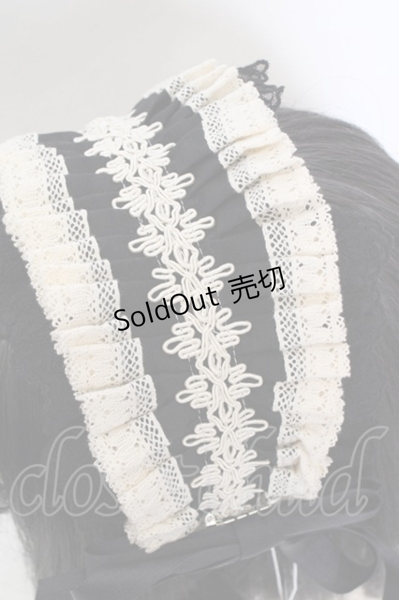 画像2: Hoshibako Works / リリアンヌ姉妹ヘッドドレス  クロ×キナリ O-26-06-19-010-LO-AC-OW-OS (2)