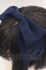 画像2: PASTEQIDOR / リメイクヘッドドレス  ネイビー O-26-06-19-017-LO-AC-IG-OS (2)