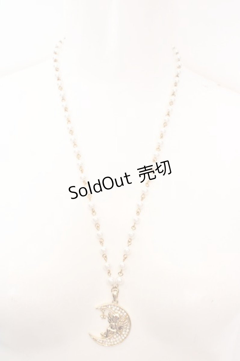 画像2: metamorphose / Crescent Angel ネックレス  ゴールド O-26-06-19-003-ME-AC-IG-OS (2)