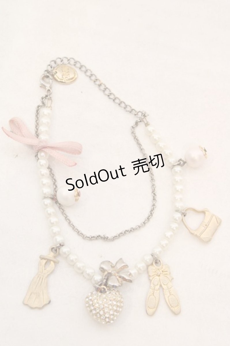 画像1: metamorphose / モチーフブレスレット  パール×ゴールド O-26-06-19-042-ME-AC-IG-OS (1)