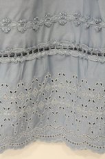 画像2: Jane Marple Dans Le Salon / Typewriter lace peasant pants（タイプライターレースペザントパンツ） M サックス O-26-06-20-030-JM-PA-IG-OS (2)