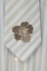 画像2: Candy Stripper / PRETENDING STRIPE SHIRT　シャツ 2 サックス O-26-06-20-038-PU-BL-OW-OS (2)