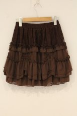 画像3: axes femme / チュチュ風チュールスカパン F ブラウン O-26-06-20-041-AX-SK-OW-OS (3)