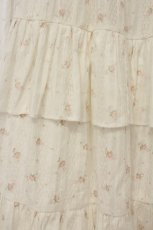 画像3: merry jenny / floralティアードティアードワンピース F シロ×ピンク O-26-06-20-047-LO-OP-OW-OS (3)