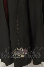画像3: Ozz oneste / 春うらら・暁月袴スカート  ブラックｘレッド O-26-06-20-1040-OO-SK-YM-OS (3)