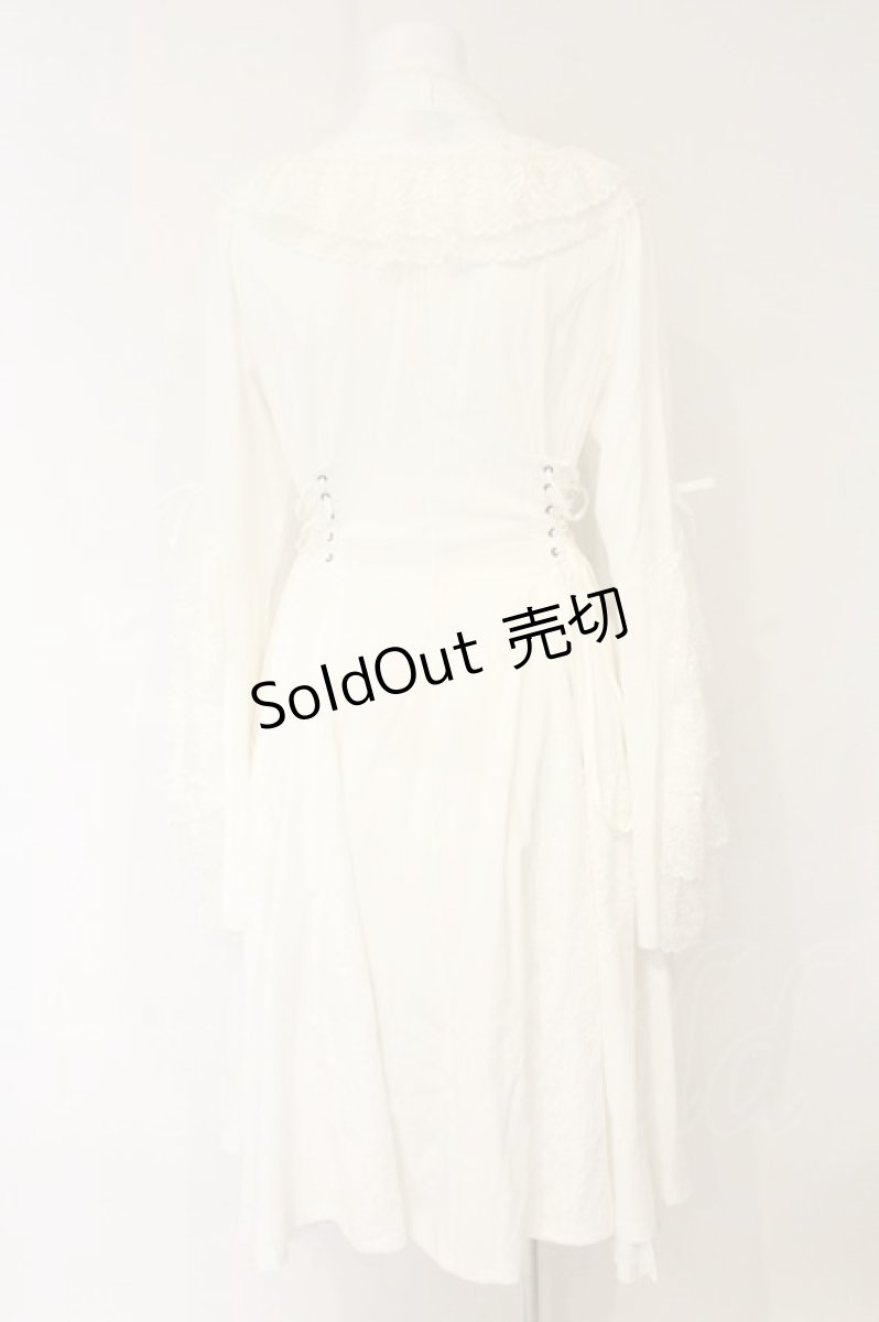 画像5: Ozz oneste / Dark Wizard 姫袖ワンピース  ホワイト O-26-06-20-1005-OO-OP-YM-OS (5)