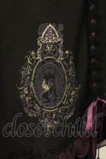 画像4: Ozz oneste / Celebration of Rose ロココスカート  ブラック×パープル O-26-06-20-058-OO-SK-IG-OS (4)