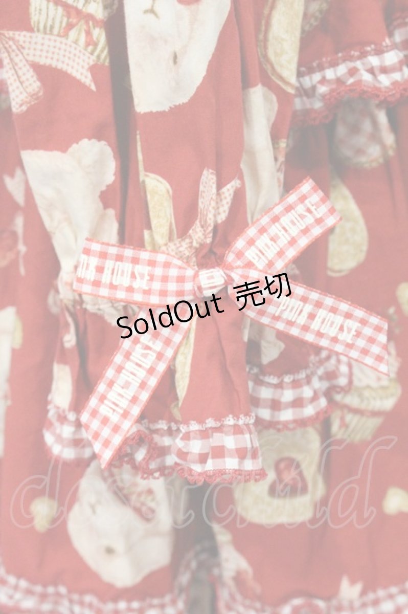 画像6: PINK HOUSE / sweets lop ear bunnyワンピース  アカ O-26-06-20-060-LO-OP-OW-OS (6)
