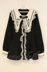 画像1: MA*RS / クロス刺繍セットアップ 単品  クロ×シロ O-26-06-20-064-GO-OP-IG-OS (1)