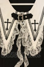 画像2: MA*RS / クロス刺繍セットアップ 単品  クロ×シロ O-26-06-20-064-GO-OP-IG-OS (2)