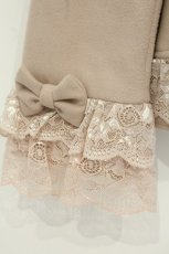 画像3: axes femme / 裾レースショートコート L ピンク O-26-06-20-068-AX-CO-IG-OS (3)