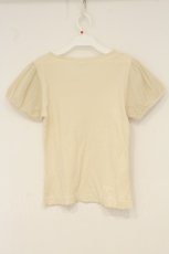 画像3: PINK HOUSE / ドットチュールパフスリーブTシャツ M アイボリー O-26-06-20-082-LO-BL-IG-OS (3)