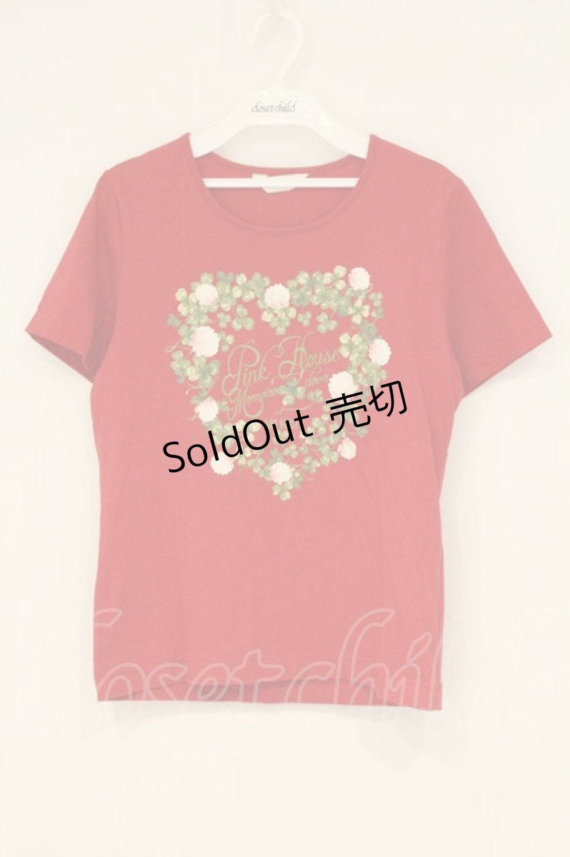 画像1: PINK HOUSE / ももクロコラボTシャツ 3(M) アカ O-26-06-20-084-LO-TS-IG-OS (1)