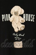 画像2: PINK HOUSE / メリーソートコラボTシャツ L クロ O-26-06-20-087-LO-TO-IG-OS (2)
