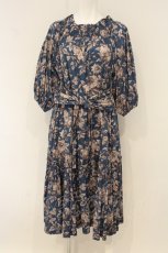 画像1: Jane Marple Dans Le Salon / Graceful off shoulder dress（グレイスフルオフショルダードレス） M ブルー O-26-06-20-027-JM-OP-IG-OS (1)