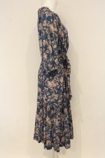 画像3: Jane Marple Dans Le Salon / Graceful off shoulder dress（グレイスフルオフショルダードレス） M ブルー O-26-06-20-027-JM-OP-IG-OS (3)