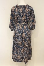 画像4: Jane Marple Dans Le Salon / Graceful off shoulder dress（グレイスフルオフショルダードレス） M ブルー O-26-06-20-027-JM-OP-IG-OS (4)