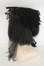 画像3: GOTHその他 / 薔薇ヘッドドレス  ブラック×レッド O-26-06-21-032-GO-AC-OW-OS (3)