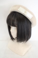 画像1: m petit by misako / NINA's AMカメオベレー  アイボリー O-26-06-21-023-LO-AC-IG-OS (1)