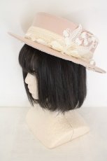 画像1: Hoshibako Works / エアリースズランカンカン帽  ピンク O-26-06-21-025-LO-AC-IG-OS (1)