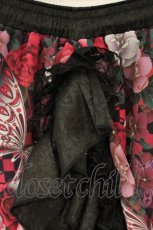 画像2: Qutie Frash / 和柄ロングスカート  ピンク O-26-06-22-047-QU-SK-OW-OS (2)