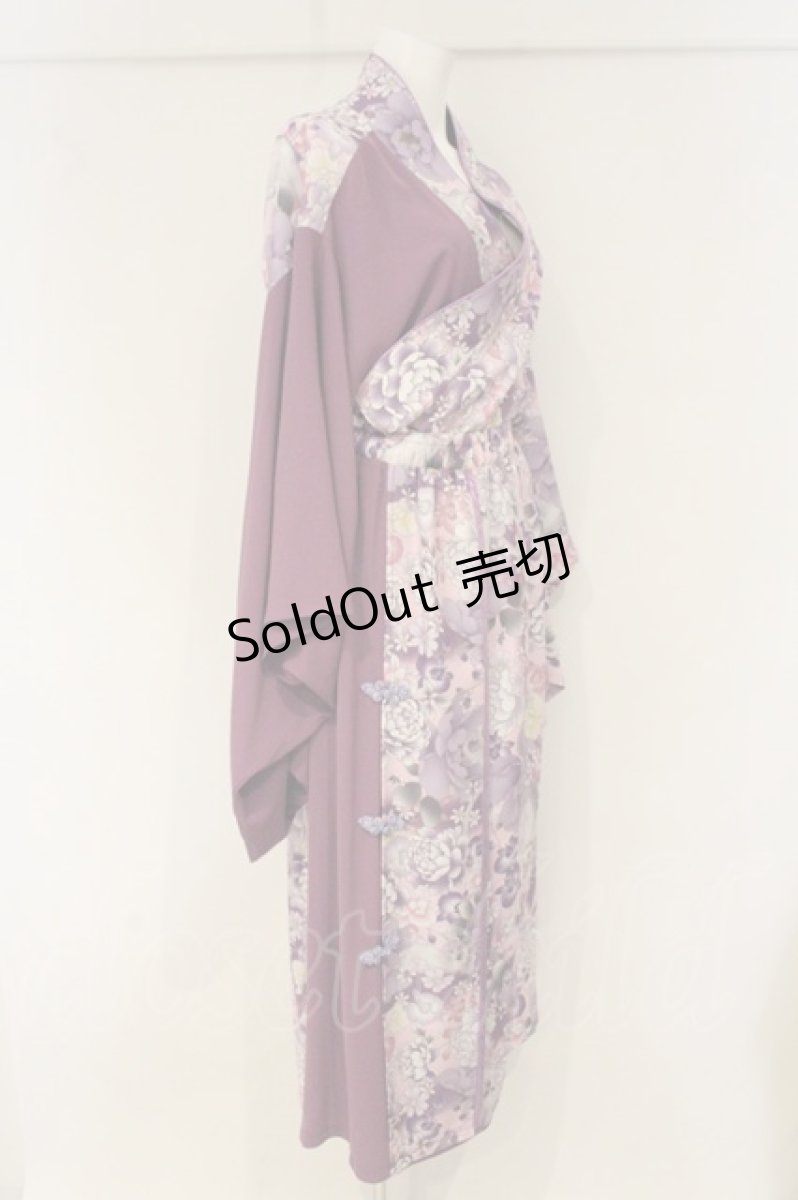 画像3: Qutie Frash / 2025 浴衣3点SET  ライトパープル O-26-06-22-058-QU-OP-OW-OS (3)