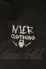 画像2: NieR Clothing / ブラックチャイナシャツ F ブラック O-26-06-22-066-PU-BL-YM-OS (2)